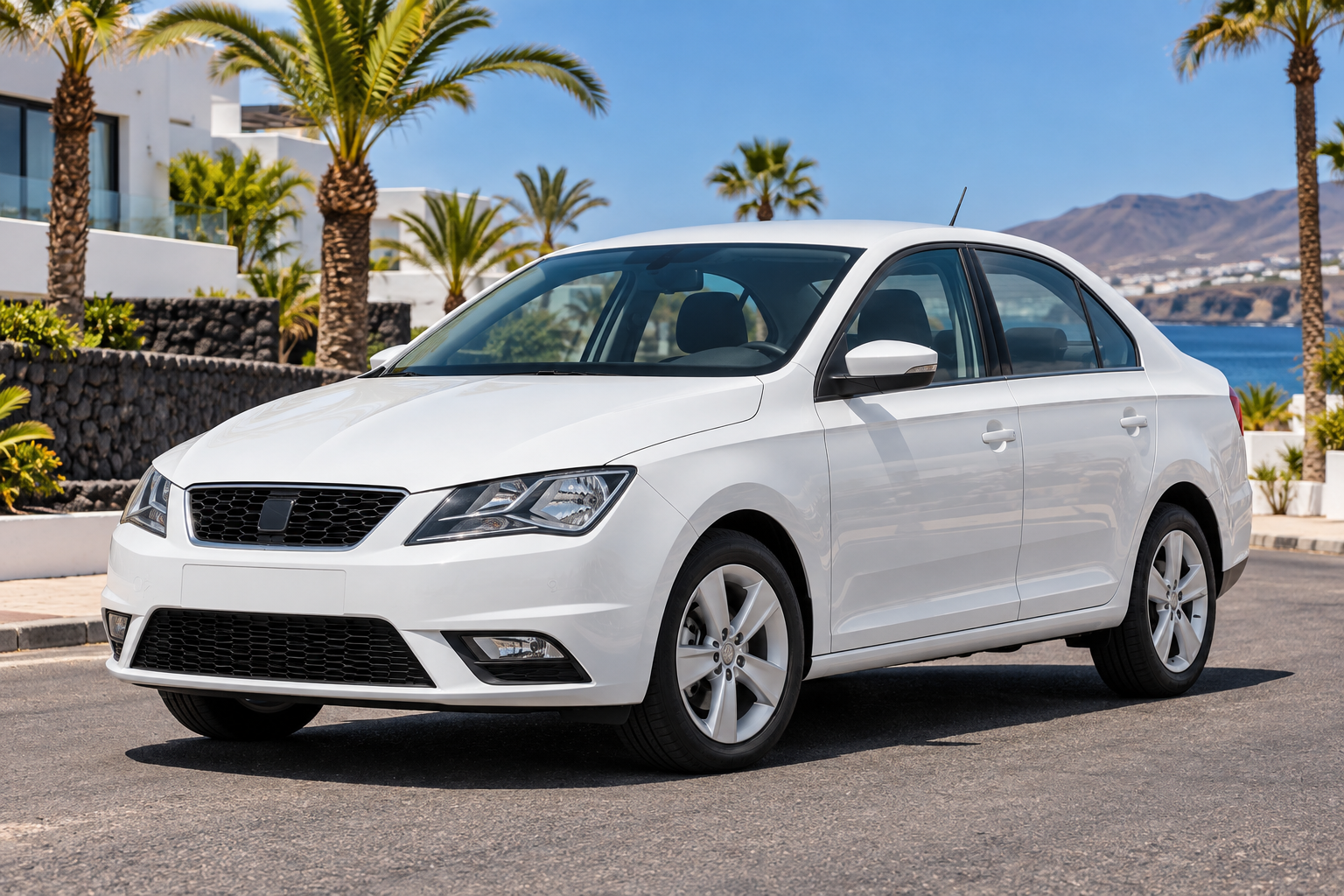 White Seat Cordoba sedan available for monthly lease